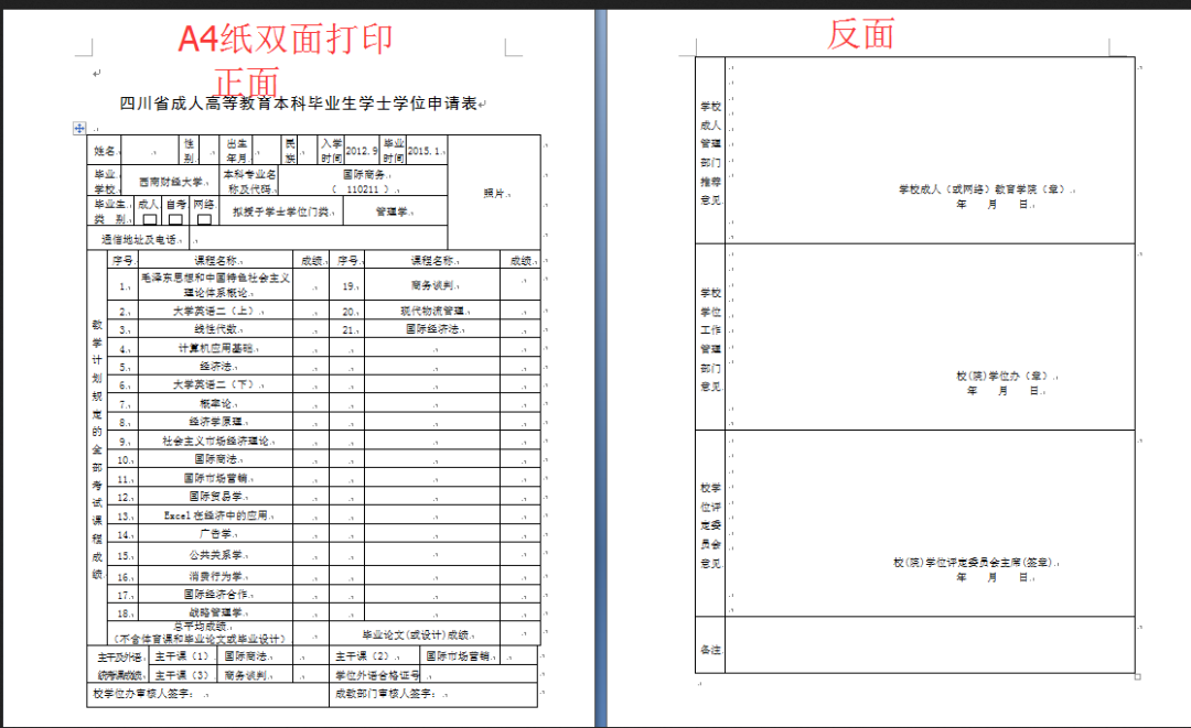 西南财经大学高等学历教育自学考试2022年上半年本科毕业生申请学士学位有关事项的通知