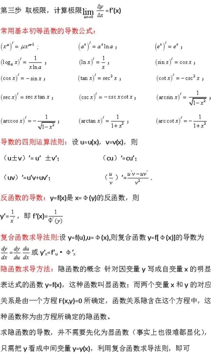 成考超实用复习攻略——高等数学一&二（专升本）